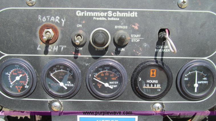image for item E3948 1999 Grimmer Schmidt 185DR air compressor