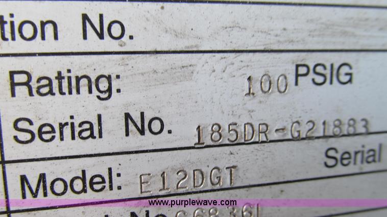 image for item E3948 1999 Grimmer Schmidt 185DR air compressor