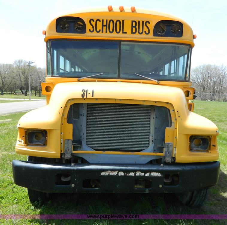 image for item G7848 1996 Ford Blue Bird school bus