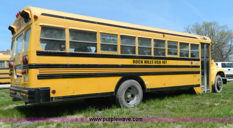 image for item G7848 1996 Ford Blue Bird school bus