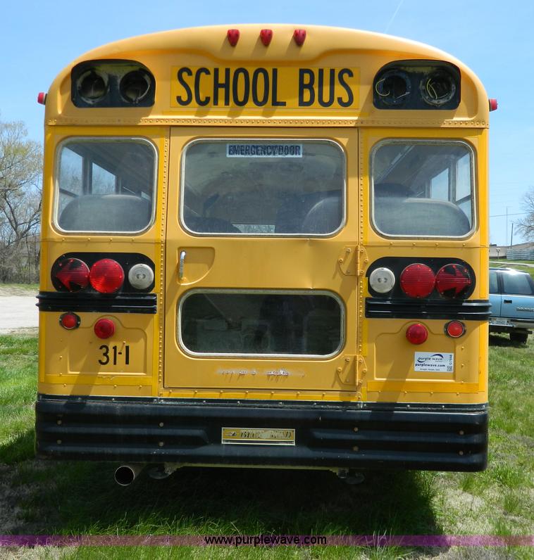 image for item G7848 1996 Ford Blue Bird school bus