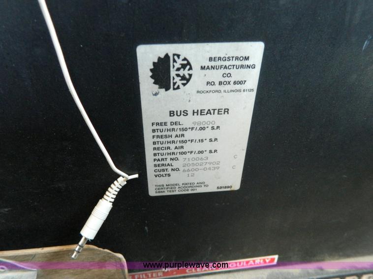 image for item G7851 1992 International school bus