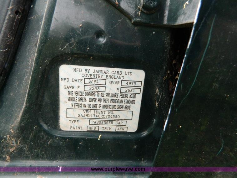 image for item G7858 1994 Jaguar XJ6