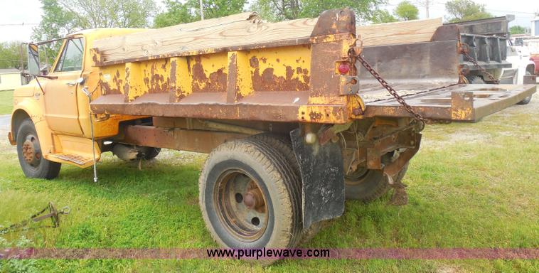 image for item H3171 1968 Chevrolet C50 dump truck