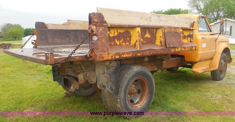 image for item H3171 1968 Chevrolet C50 dump truck