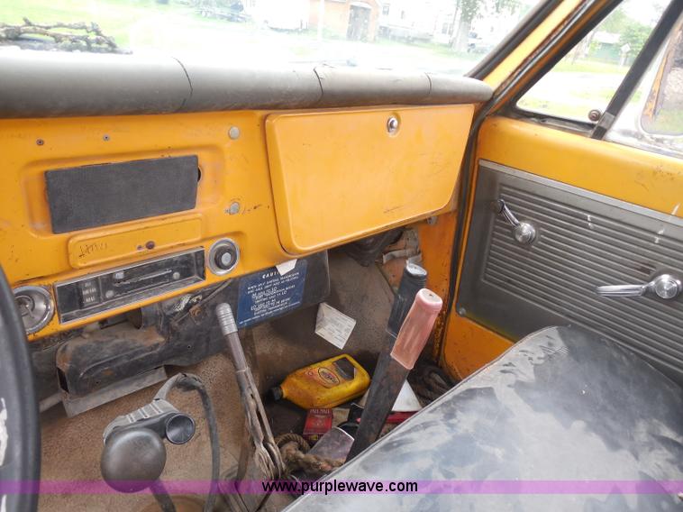 image for item H3171 1968 Chevrolet C50 dump truck