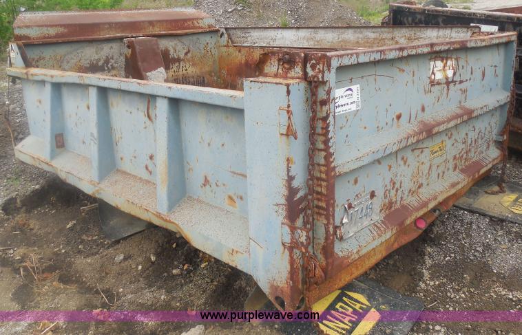 image for item H3191 Steel dump truck bed
