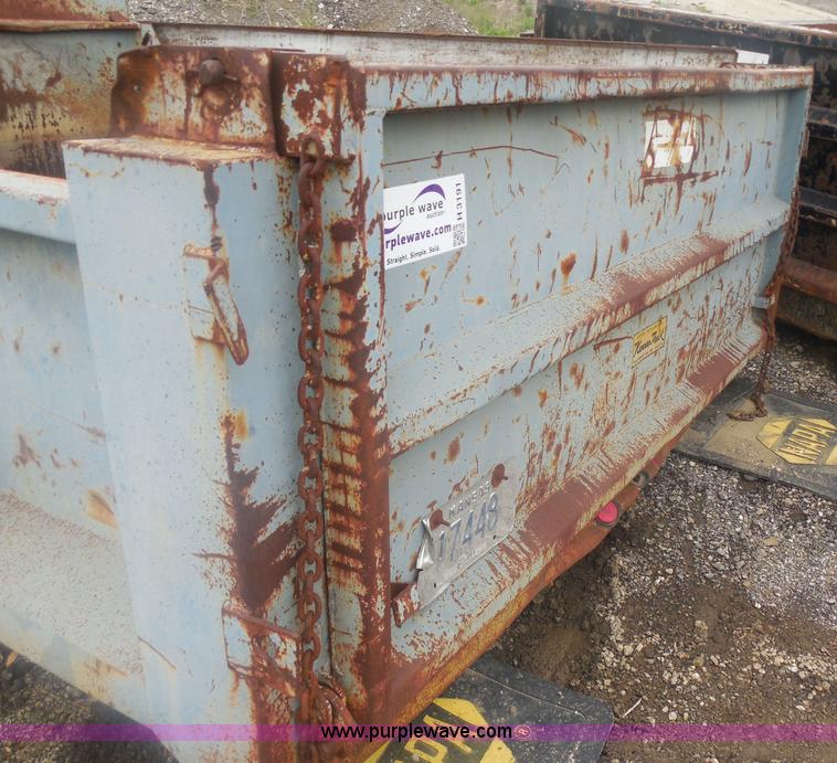 image for item H3191 Steel dump truck bed