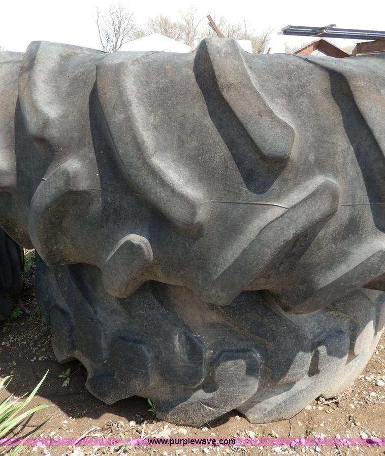 image for item W9773 (8) assorted used loader tires