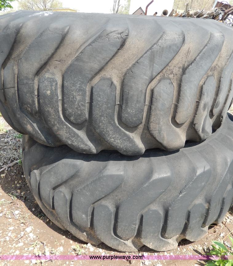 image for item W9773 (8) assorted used loader tires