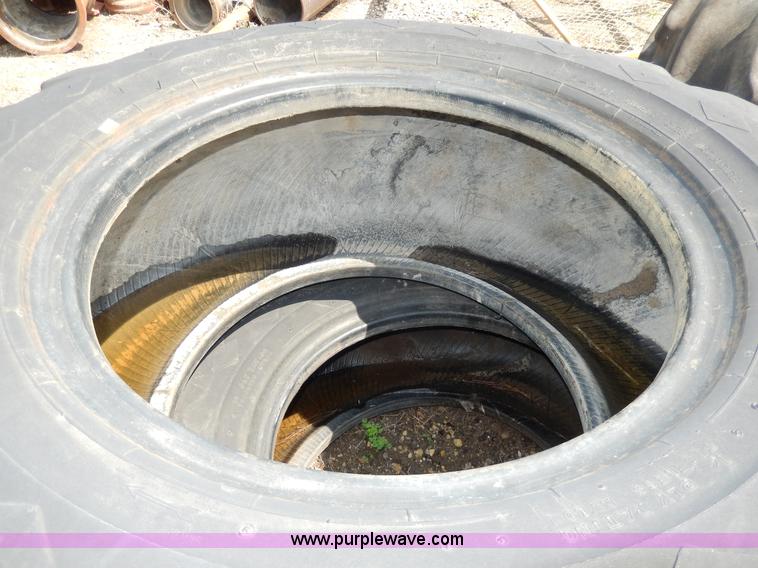 image for item W9773 (8) assorted used loader tires