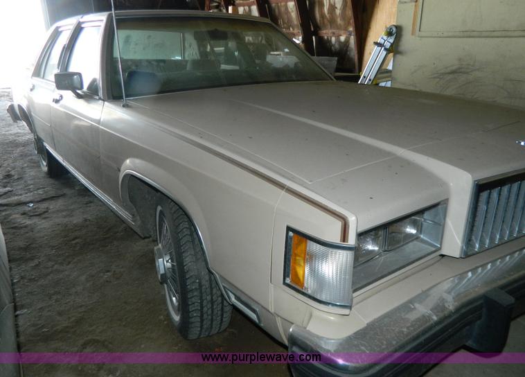 image for item Y9277 1987 Mercury Grand Marquis LS
