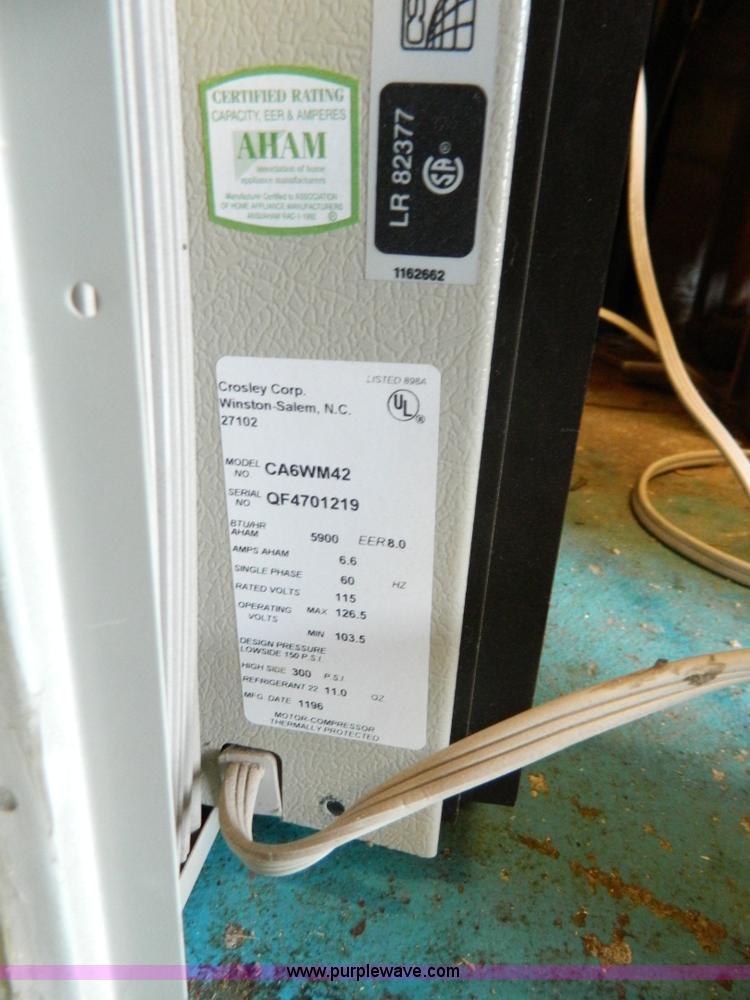 image for item Y9281 (2) 110V window AC unit