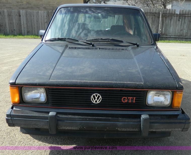 image for item Y9287 1983 Volkswagen Rabbit GTI Sport