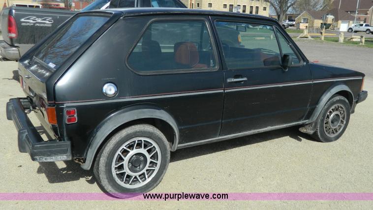 image for item Y9287 1983 Volkswagen Rabbit GTI Sport
