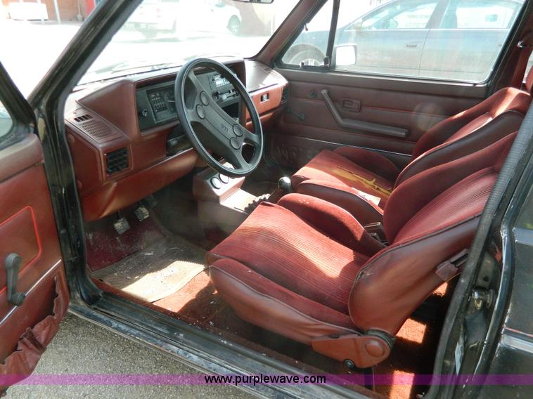image for item Y9287 1983 Volkswagen Rabbit GTI Sport