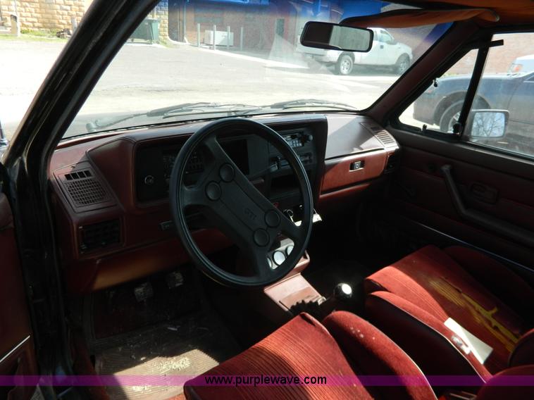 image for item Y9287 1983 Volkswagen Rabbit GTI Sport
