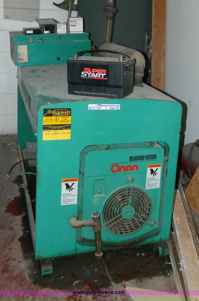 image for item Y9288 Onan generator