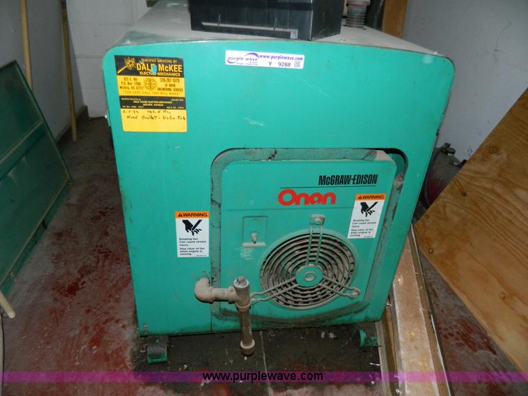 image for item Y9288 Onan generator