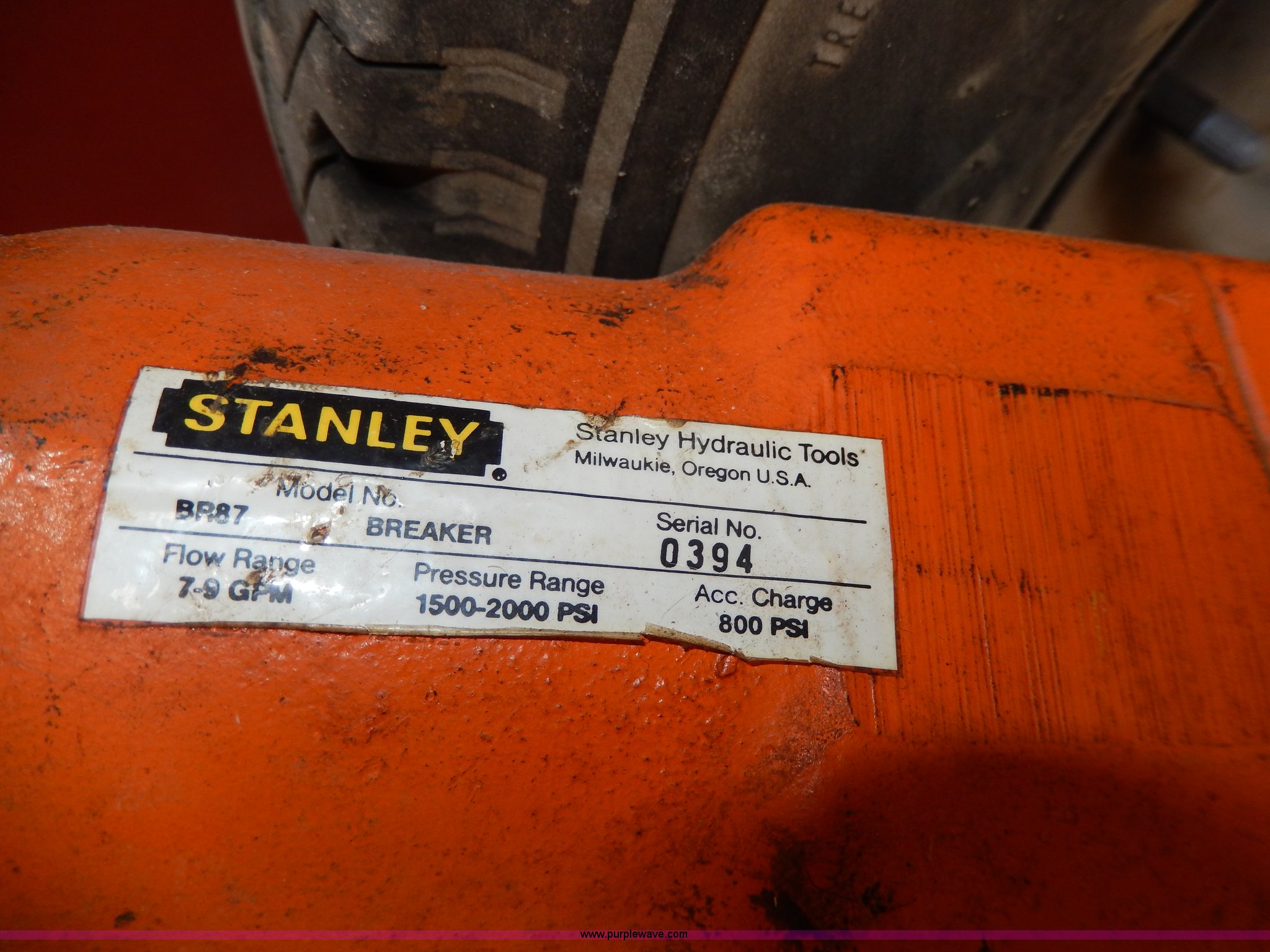 Stanley five ton hydraulic jack hammer in Manhattan, KS Item W9856 sold Purple Wave