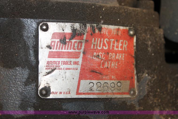 image for item AH9111 Ammco brake service/lathe machine