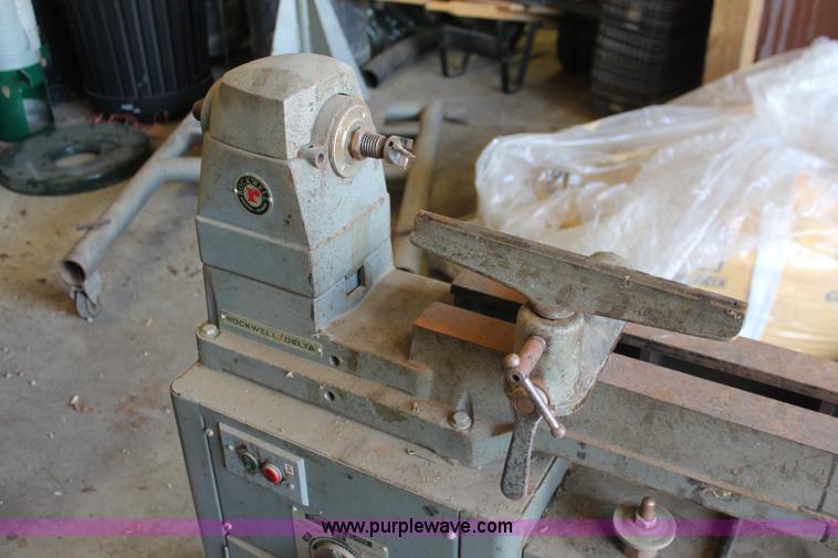 image for item AH9121 Rockwell Delta wood lathe