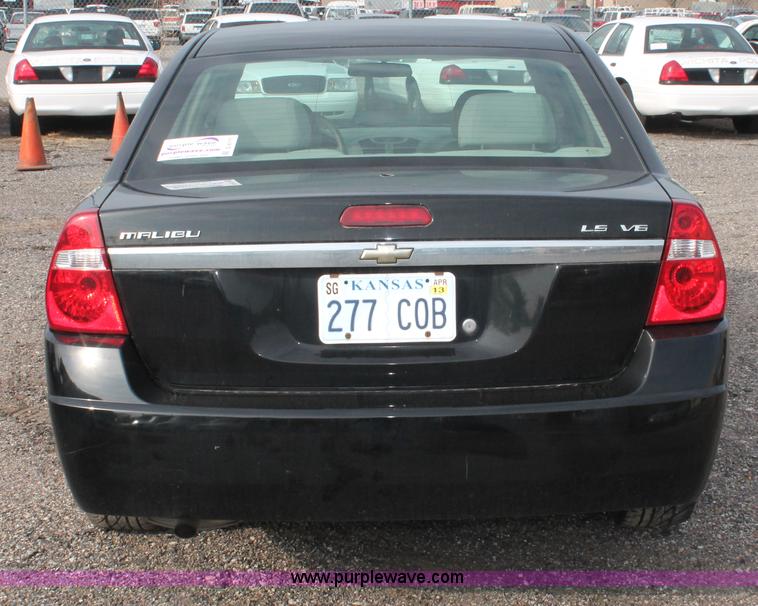image for item D8177 2007 Chevrolet Malibu LS