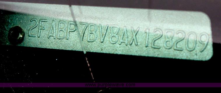 image for item D8185 2010 Ford Crown Victoria Police Interceptor