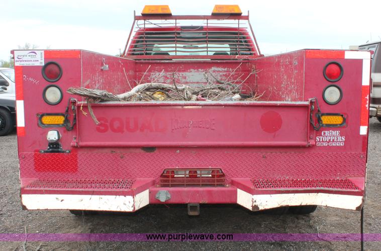 image for item D8206 1999 Ford F550 XL Super Duty Crew Cab utility truck