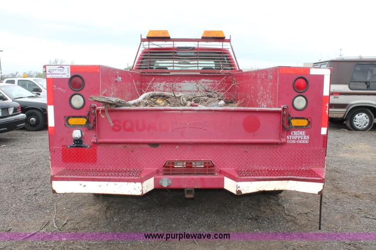 image for item D8206 1999 Ford F550 XL Super Duty Crew Cab utility truck