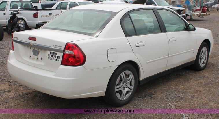 image for item D8217 2007 Chevrolet Malibu LS