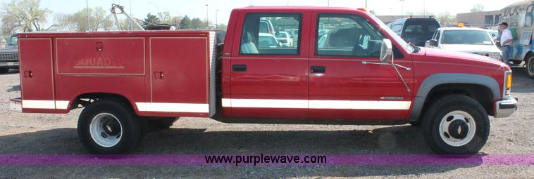 image for item D8237 1998 Chevrolet Cheyenne 3500 Crew Cab utility truck
