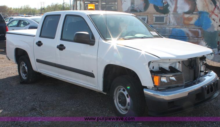 image for item D8243 2008 Chevrolet Colorado LT extended cab pickup truck