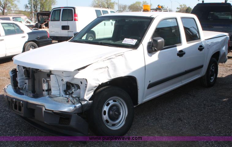 image for item D8243 2008 Chevrolet Colorado LT extended cab pickup truck