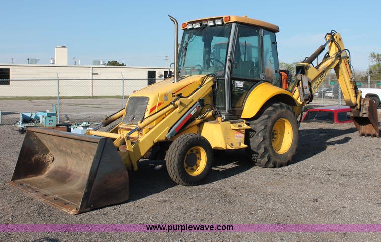 image for item D8247 2000 New Holland LB75 backhoe