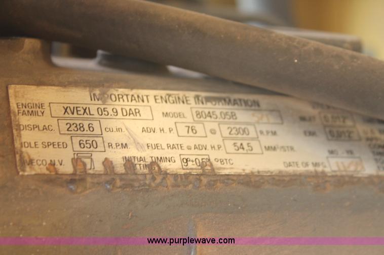 image for item D8247 2000 New Holland LB75 backhoe