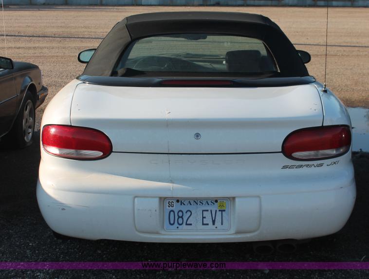 image for item D8325 2000 Chrysler Sebring JXi convertible
