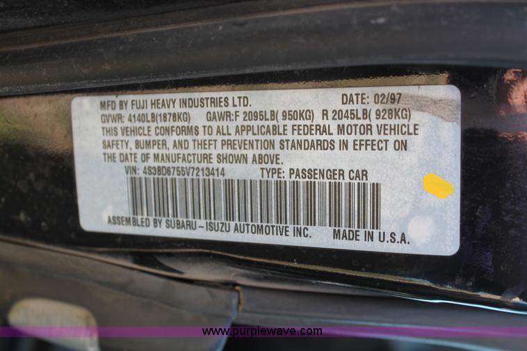 image for item H3564 1997 Subaru Legacy 2.5GT