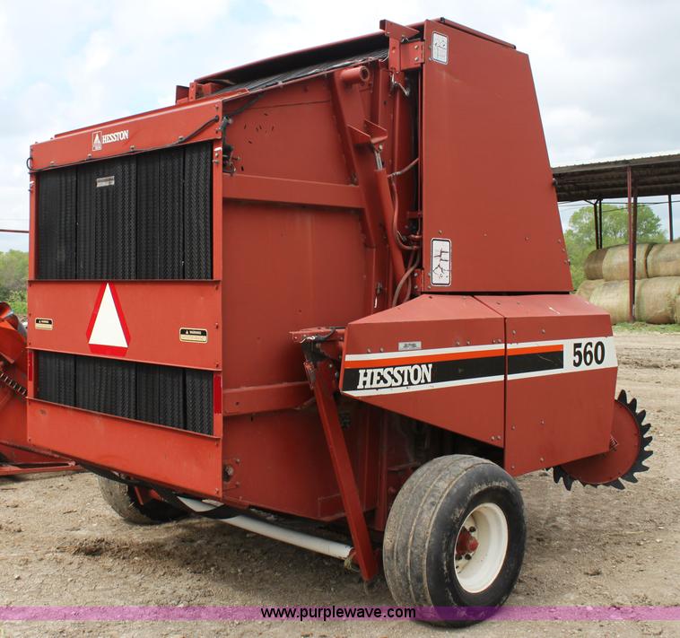 image for item AE9233 Hesston 560 round baler