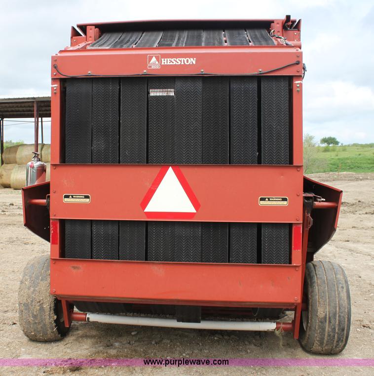image for item AE9233 Hesston 560 round baler