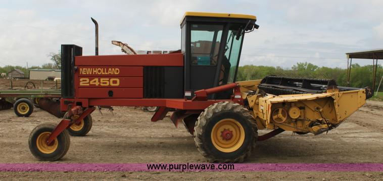 image for item AE9234 1997 New Holland 2450 self-propelled swather
