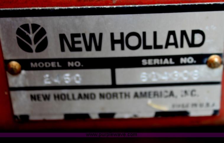 image for item AE9234 1997 New Holland 2450 self-propelled swather