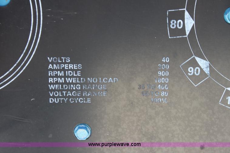 image for item AE9235 Miller Big 40DL welder