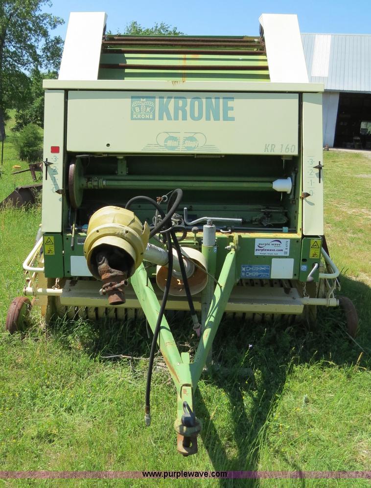 image for item B4772 1997 Krone KR160B round baler