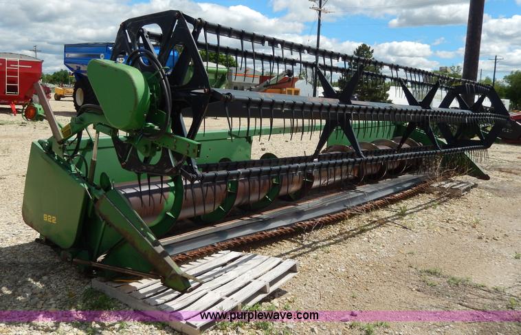 image for item D8096 John Deere 922 platform header