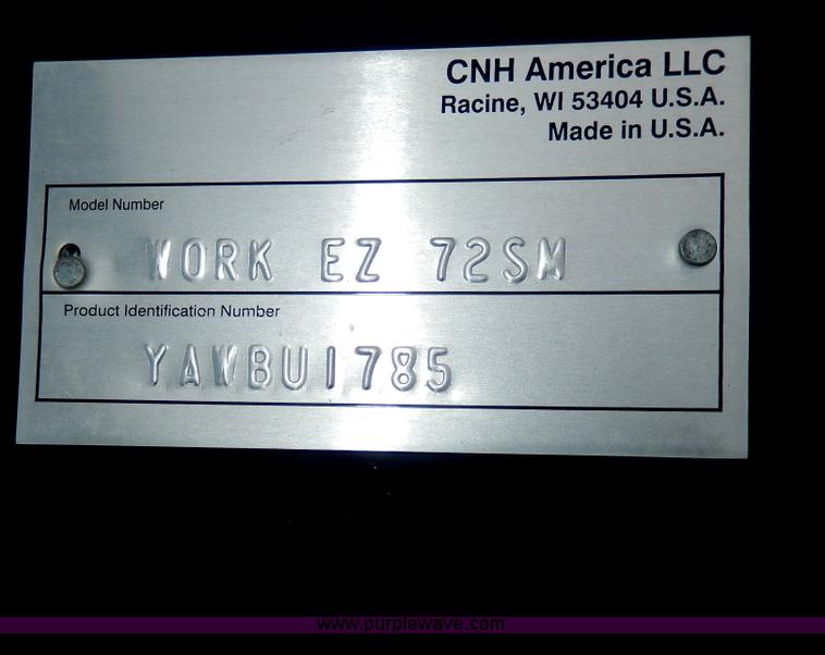 image for item D8100 New Holland EZ72SM tractor blade