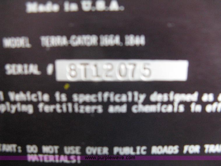 image for item D8298 1995 Ag-Chem TerraGator 1844 sprayer