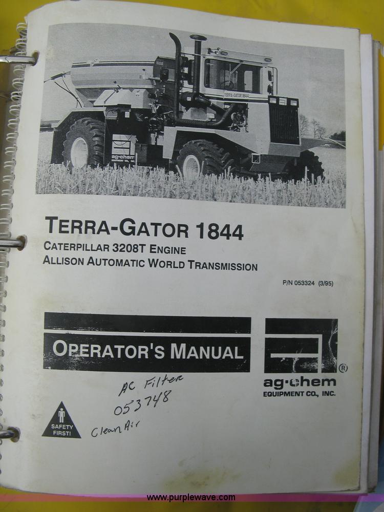 image for item D8298 1995 Ag-Chem TerraGator 1844 sprayer