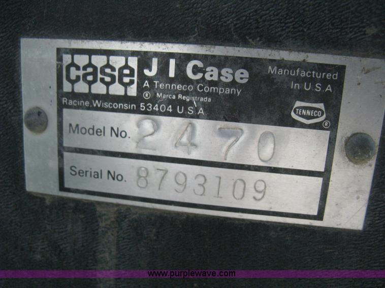 image for item D8328 1976 Case 2470 Traction 4WD tractor