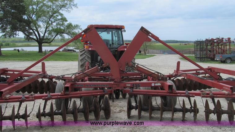 image for item E3925 Case IH 496 25' disk